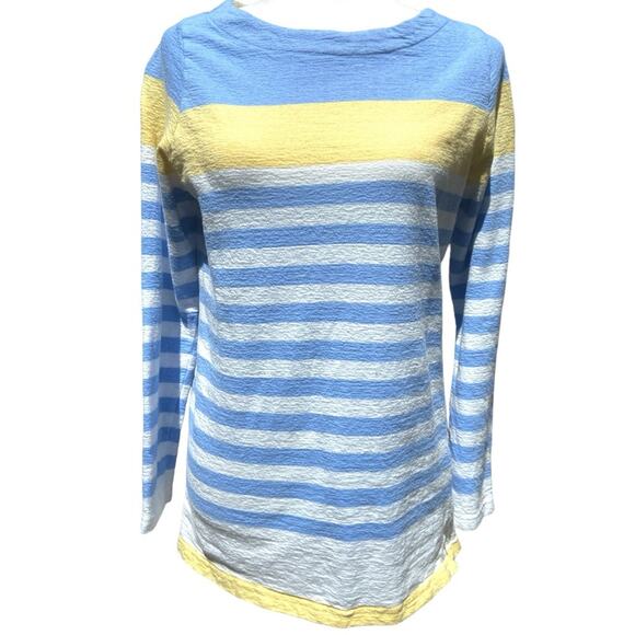 ISLE The Edinburgh Woolen Mill Striped Long Sleeve Top‎ - Picture 1 of 8